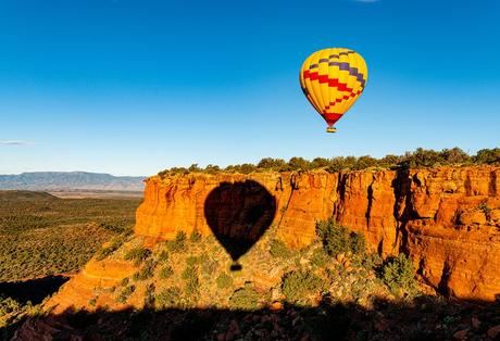 Sedona en globo aerostático