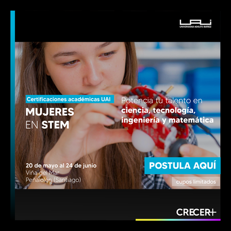 Se comparte invitación de la UAI  a las estudiantes de 3° y 4° medios, que estén interesadas en estudiar Ingeniería.