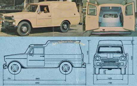 Rastrojero Diesel X-78 Furgón 1974