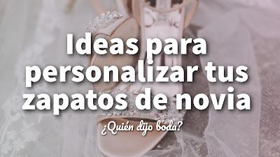 Ideas para Personalizar Tus Zapatos de Novia