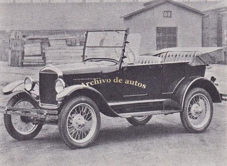 Ford T de 1926 fabricado por Ford Motor Company Aktiengesellschaft