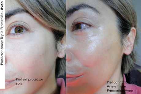 Avon triple protección protector solar