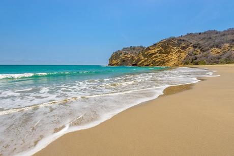 Playa Los Frailes en el Parque Nacional Machalilla, Ecuador