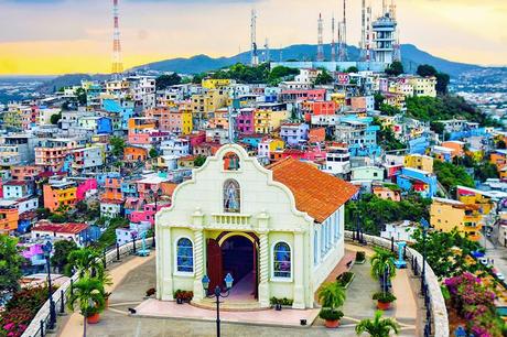 Iglesia en la cima del cerro Santa Ana, Guayaquil