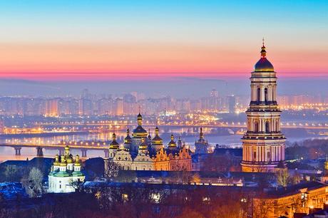 Amanecer en Kiev