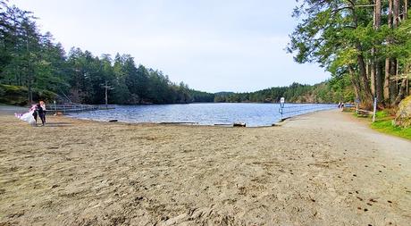 Playa del lago Thetis