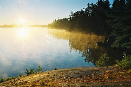 Amanecer en Temagami
