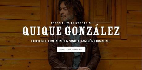 Quique González lanza su discografía completa en edición limitada en vinilo