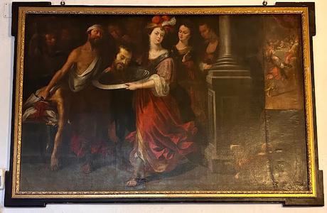 La iglesia de San Juan de la Palma (10): los cuadros de la nave del Evangelio.