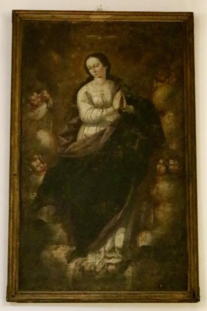 La iglesia de San Juan de la Palma (10): los cuadros de la nave del Evangelio.