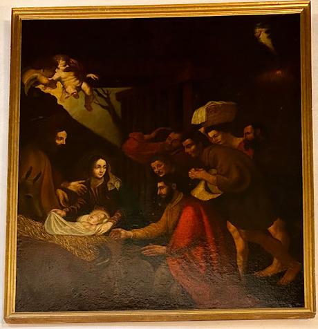 La iglesia de San Juan de la Palma (10): los cuadros de la nave del Evangelio.