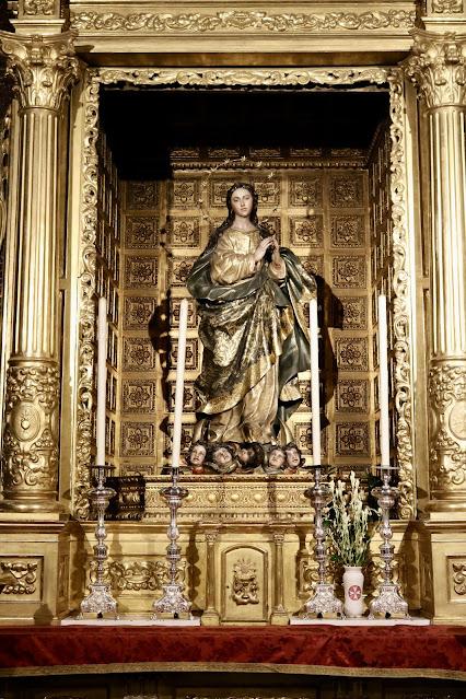 La iglesia de San Juan de la Palma (11): la Capilla Sacramental.