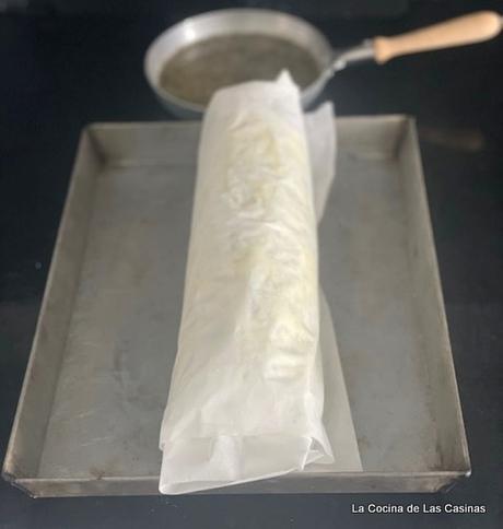 Rollo de Calabacín, Jamón, Queso y Pesto de Pistachos #HomenajeBlog