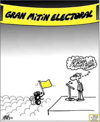 En el ecuador de la campaña electoral del 22-M.