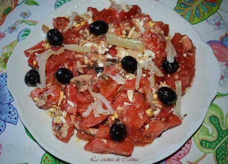 Ensalada murciana de mi madre