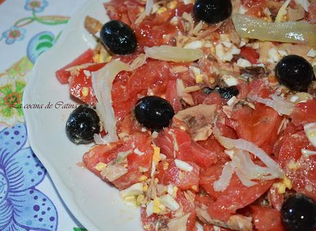 Ensalada murciana de mi madre