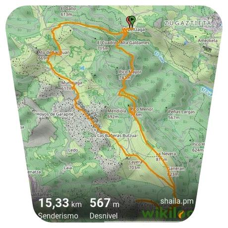 Ganeran - Pico La Cruz - Mina Elvira Ganeran - Pico La Cruz - Mina Elvira