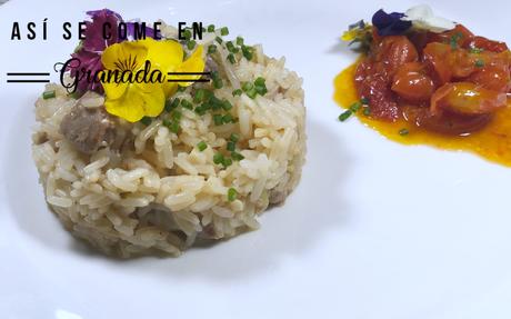 Atún con arroz al estilo asiático