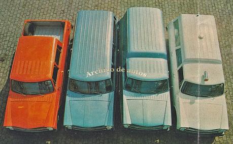 Rastrojero Diesel y las versiones que ofrecía IME desde el año 1972