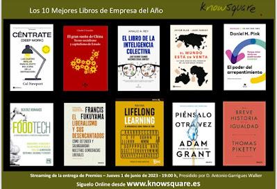Los 10 mejores libros de empresa del año Los 10 mejores libros de empresa del año