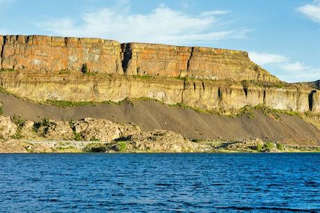 11 mejores lagos en Washington Banks Lake y las paredes de Grand Coulee en Steamboat Rock State Park