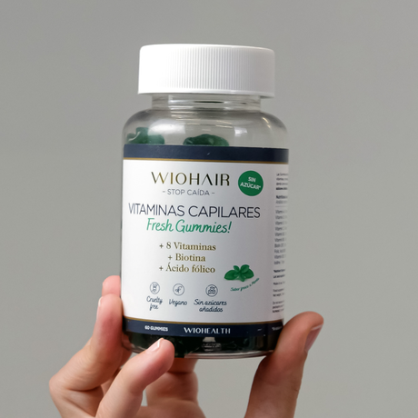 Wiohair lanza la versión mejorada de su TOP 1 en ventas: vitaminas capilares en formato gominola sin azúcar