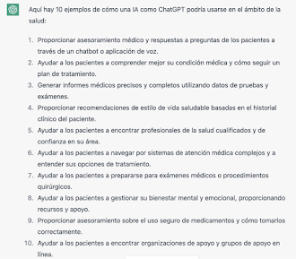 El impacto de ChatGPT en el campo de la salud El impacto de ChatGPT en el campo de la salud