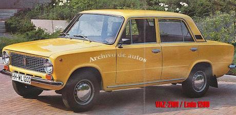 El Lada Laika estaba basado en el Fiat 124 y no en el Fiat 125