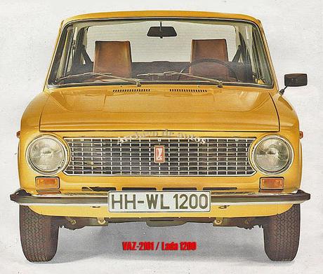 El Lada Laika estaba basado en el Fiat 124 y no en el Fiat 125