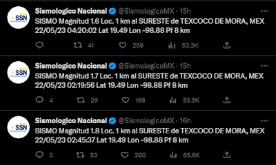 GOBIERNO DE TEXCOCO REALIZA EVALUACIONES SOBRE LOS MICROSISMOS