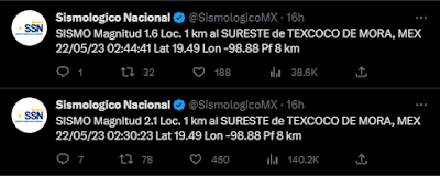 GOBIERNO DE TEXCOCO REALIZA EVALUACIONES SOBRE LOS MICROSISMOS