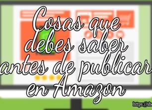 5 cosas publicar amazon