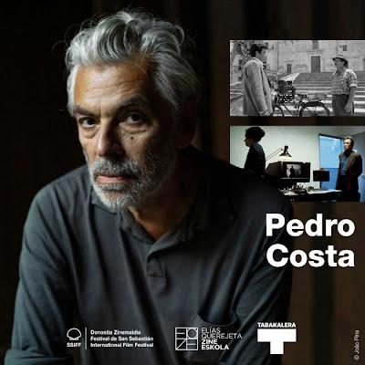 Pedro Costa realizará una residencia en Elías Querejeta Zine Eskola y protagonizará una sesión de Zinemaldia + Plus
