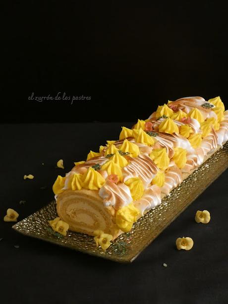 Brazo de gitano Limón y Merengue Brazo de gitano Limón y Merengue