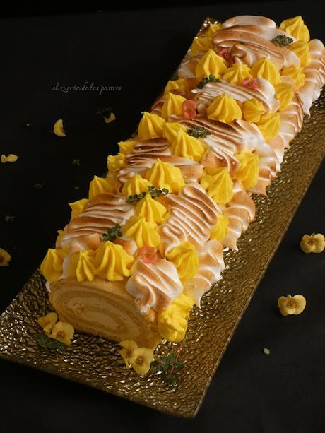 Brazo de gitano Limón y Merengue Brazo de gitano Limón y Merengue