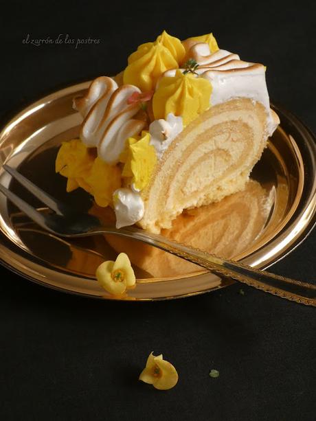 Brazo de gitano Limón y Merengue Brazo de gitano Limón y Merengue