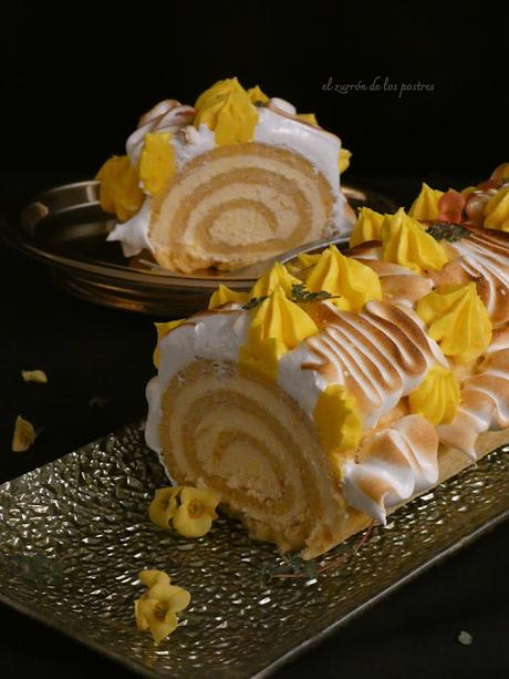 Brazo de gitano Limón y Merengue Brazo de gitano Limón y Merengue