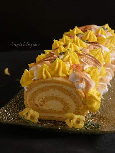 Brazo de gitano Limón y Merengue Brazo de gitano Limón y Merengue