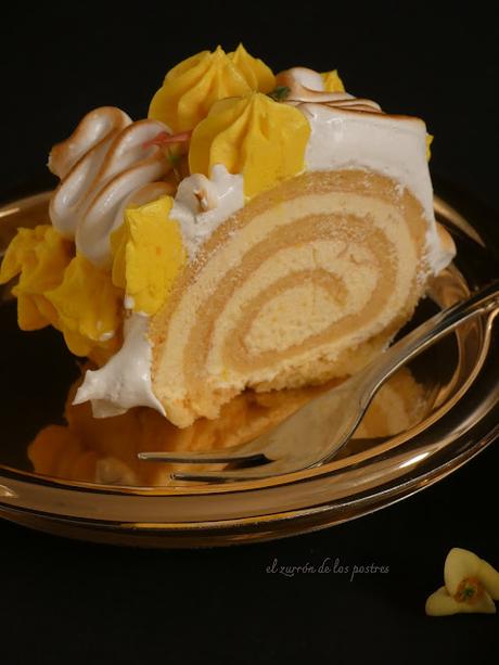 Brazo de gitano Limón y Merengue Brazo de gitano Limón y Merengue
