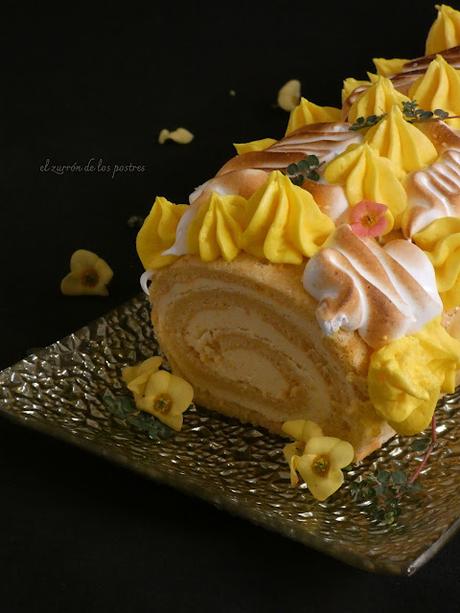 Brazo de gitano Limón y Merengue Brazo de gitano Limón y Merengue