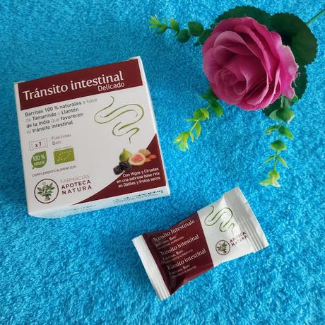 Probando tránsito intestinal delicado de Apoteca Natura