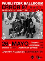 Concierto de Error 97 y Los Valientes en Wurlitzer Ballroom