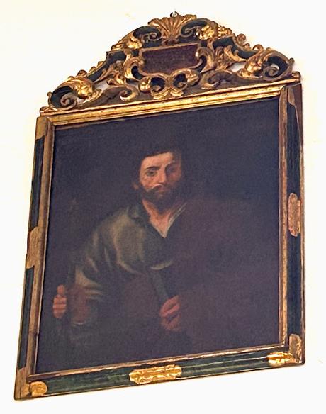 La iglesia de San Juan de la Palma (14): los cuadros de la nave de la Epístola.