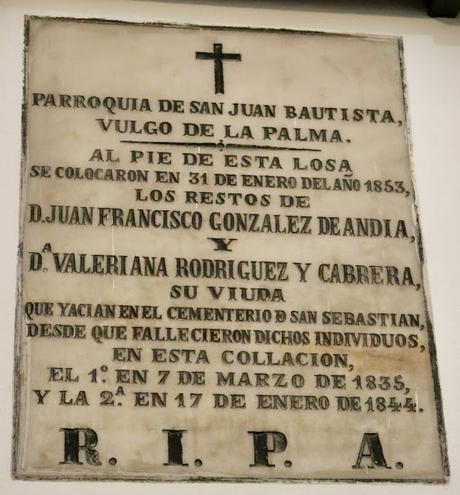 La iglesia de San Juan de la Palma (14): los cuadros de la nave de la Epístola.