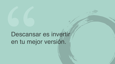 Reduce el estrés con el marco de descansos 3M Descansar es invertir en tu mejor versión.