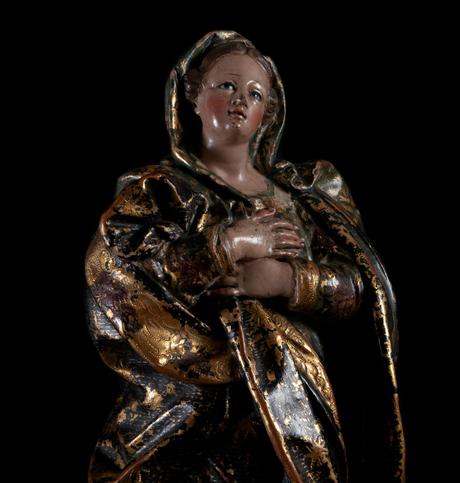 Templum Fine Art Auctions subasta la escultura ‘La Inmaculada de los ojos azules’ de Luisa Roldán