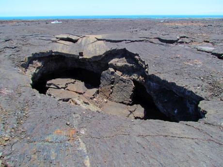 Túneles de lava. Hawai