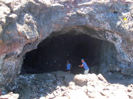 Túneles de lava. Hawai