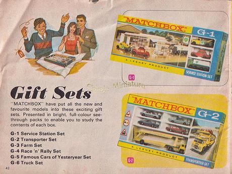 Las cajas con “autitos de colección” de los Matchbox Las cajas con “autitos de colección” de los Matchbox