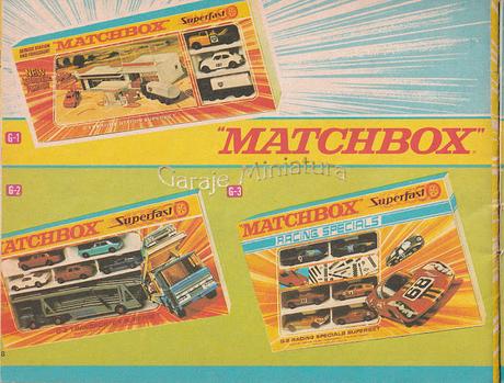 Las cajas con “autitos de colección” de los Matchbox Las cajas con “autitos de colección” de los Matchbox